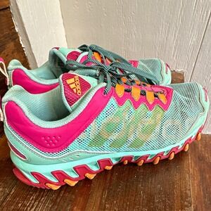 Adidas Vigor TR 4 Women's Sz 8 Trail Running Shoes Teal Pink Orange D74004